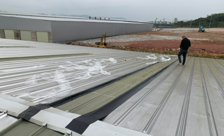 集美厂房屋面防水维修案例